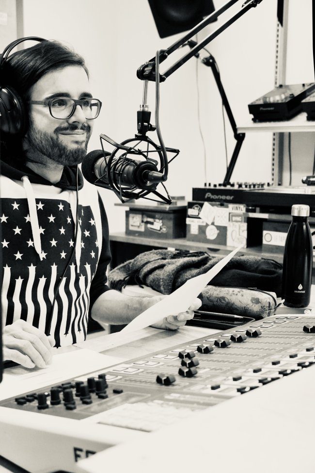 Maxime au micro!