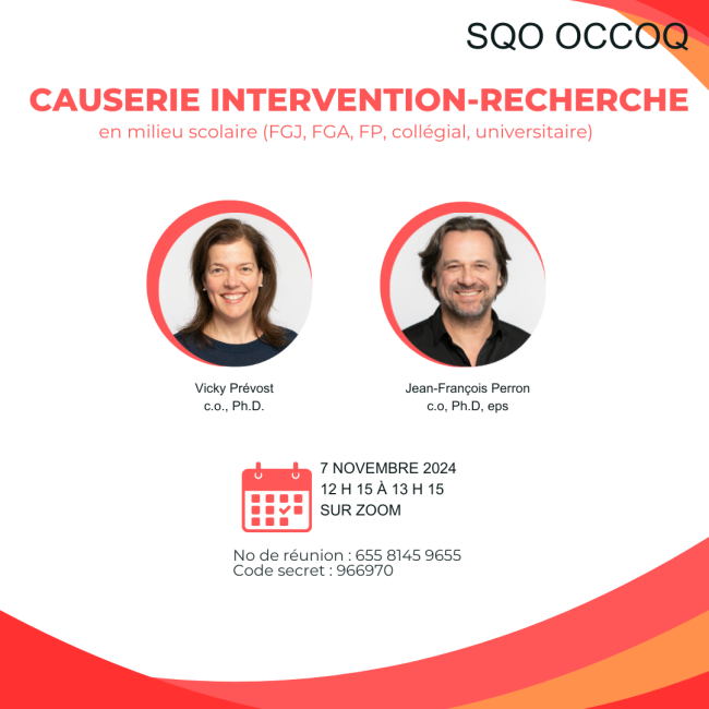 SQO - semaine québécoise de l'orientation